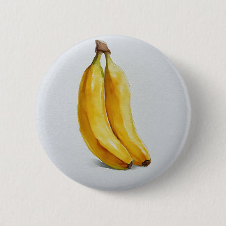 Two Fresh Bananas in Sync Button