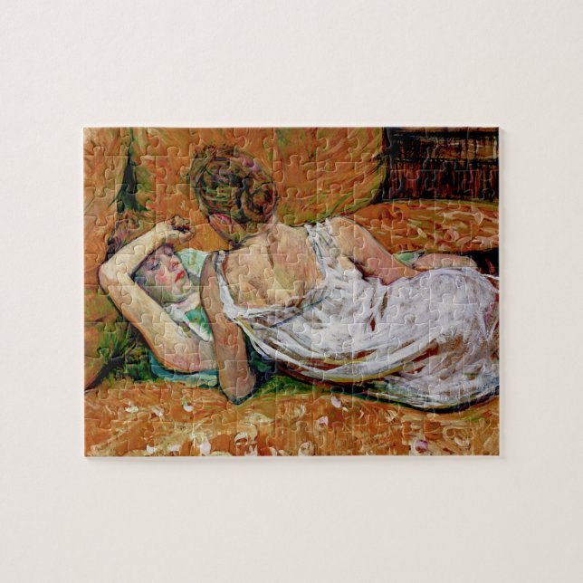 Two Friends by Henri de Toulouse-Lautrec Jigsaw Puzzle (Horizontal)