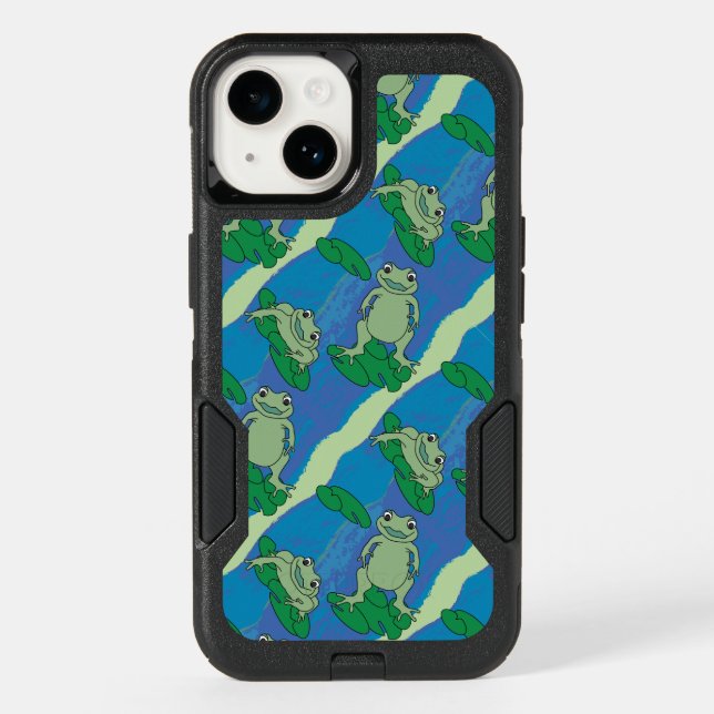 Two Frogs Pattern Otterbox iPhone Case (Back)