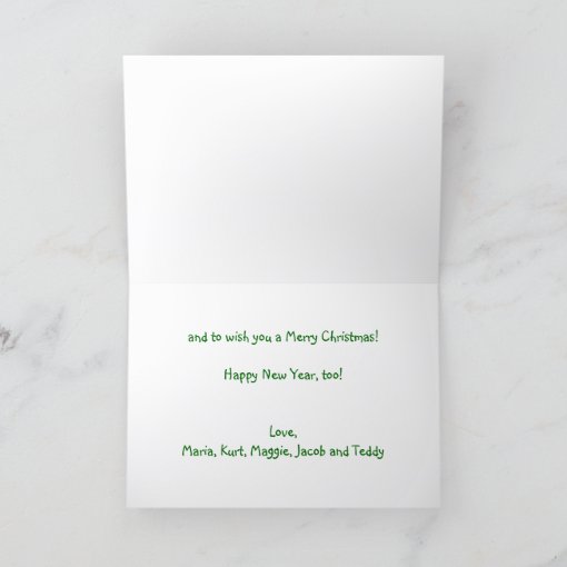 Two Front Teeth Christmas Card Zazzle