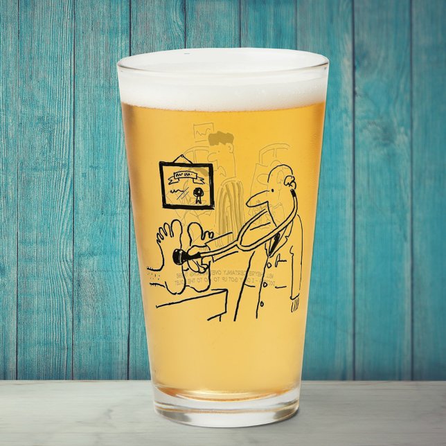 Two Funny Doctor and Patient Themed Cartoons. Glass (Creator Uploaded)