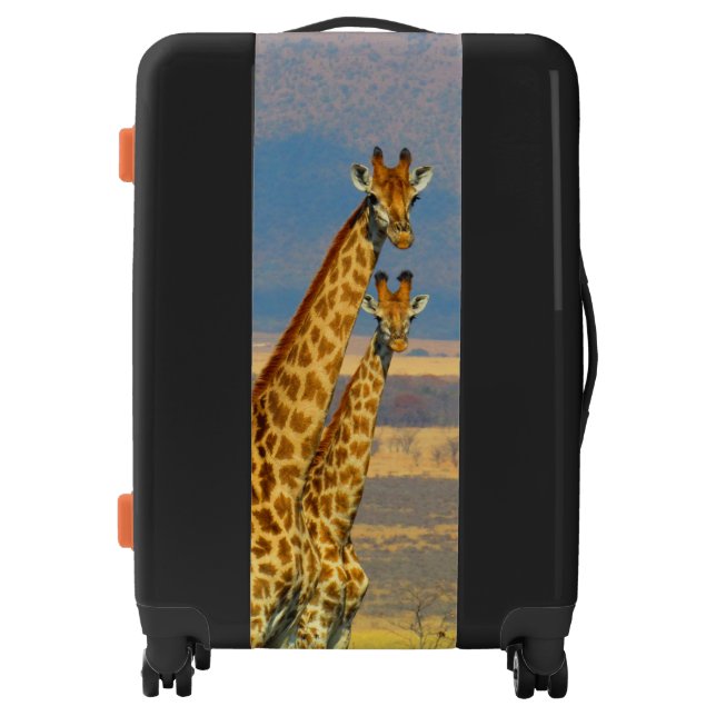 Two Giraffes Luggage (Front)