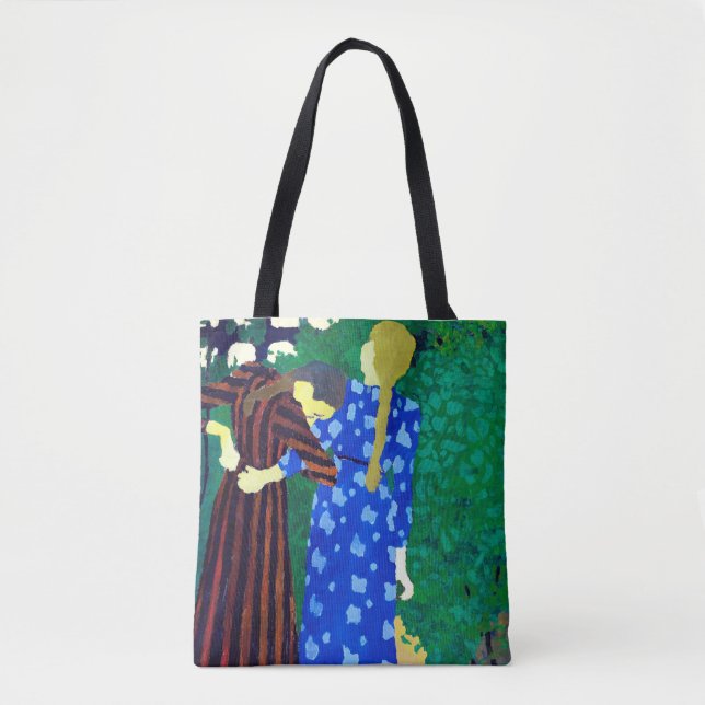 Two Girls, Edouard Vuillard Tote Bag (Front)