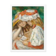 Two Girls Reading by Renoir