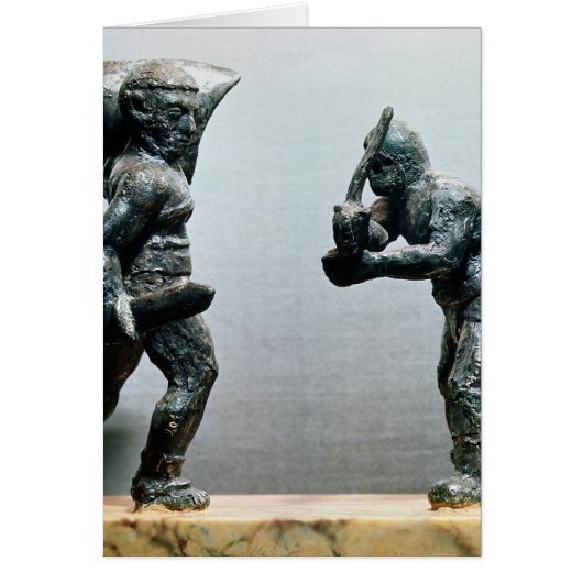 Two gladiators in combat cards (Front)