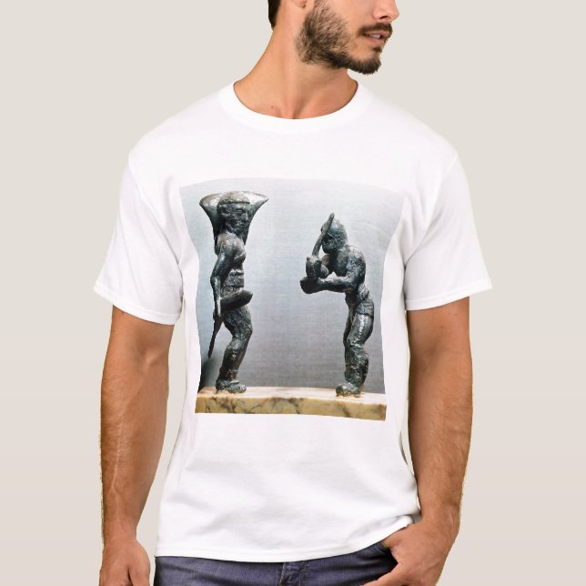 Two gladiators in combat T-Shirt (Front)