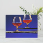 Two glasses filled with Brandy (Standing Front)