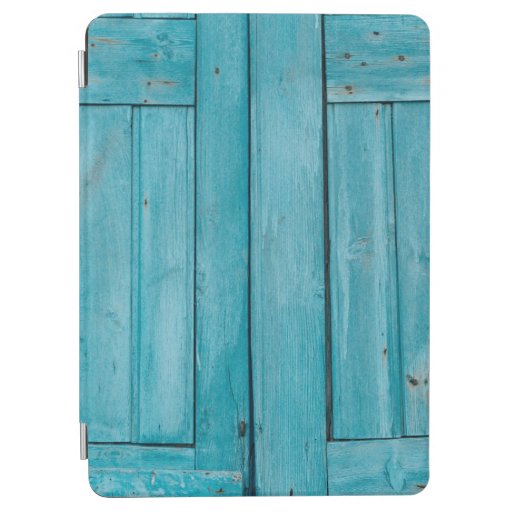 TWO GRAY WOODEN DOORS iPad AIR COVER