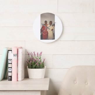Two Great Mothers Clock