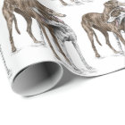 Two Greyhound Friends Dog Art