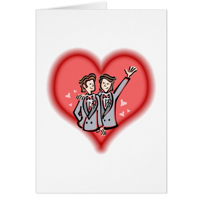 Two Grooms Cards (Front)