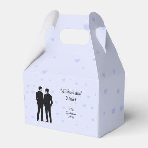 Two Grooms Favor Boxes