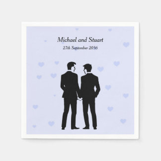 Two Grooms Napkins