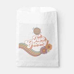 Two Groovy 2nd birthday party Favor Bag