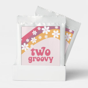 Two Groovy hippie Daisy Boho Rainbow Lemonade Drink Mix