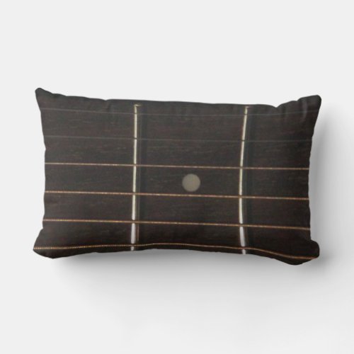 Two Guitars  Lumbar Pillow