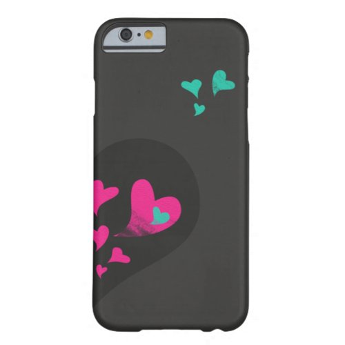 Two halves make one Heart Matching Couple Barely There iPhone 6 Case