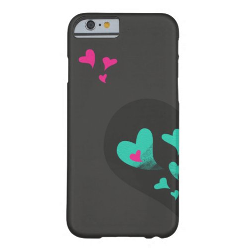 Two halves make one Heart Matching Couple  Barely There iPhone 6 Case