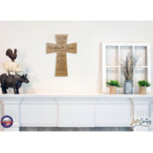 Two Hands Join One Wedding  Anniversary Wall Cross (Lifestyle)