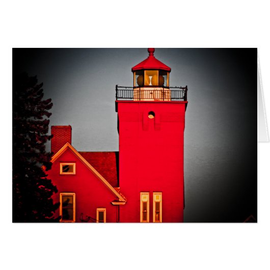 Two Harbors Lighthouse Cards (Front Horizontal)