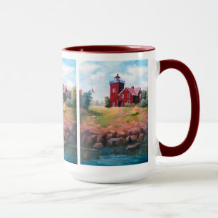 Two Harbors Lighthouse Mug