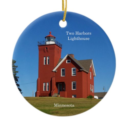 Two Harbors Lighthouse ornament