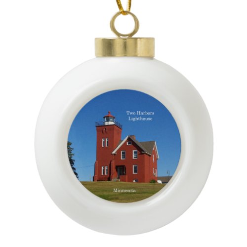 Two Harbors Lighthouse ornament