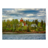 Two Harbors Lighthouse (Summer) Cards (Front Horizontal)
