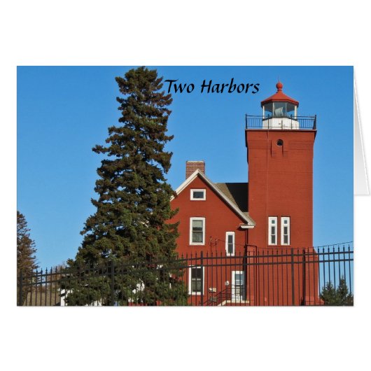 Two Harbors Minnesota Cards (Front Horizontal)