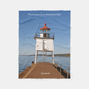 Two Harbors South Breakwater Light blanket