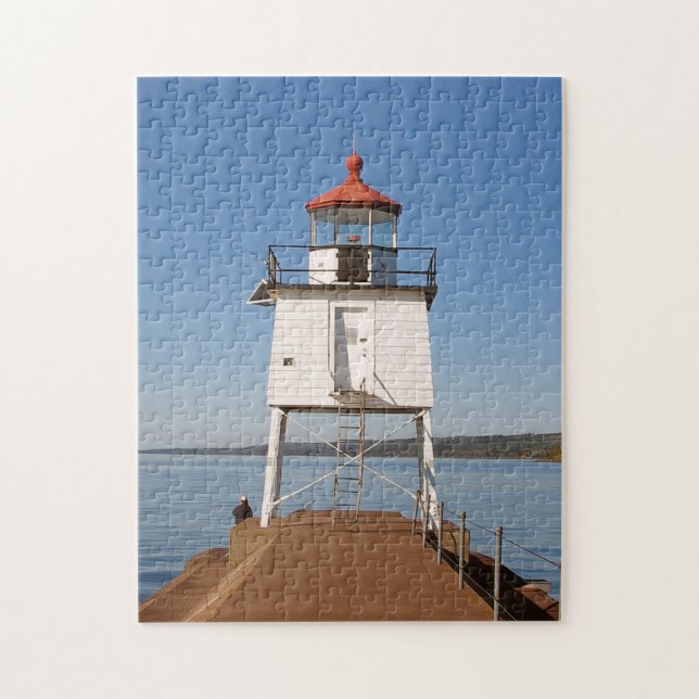 Two Harbors South Breakwater light puzzle (Vertical)