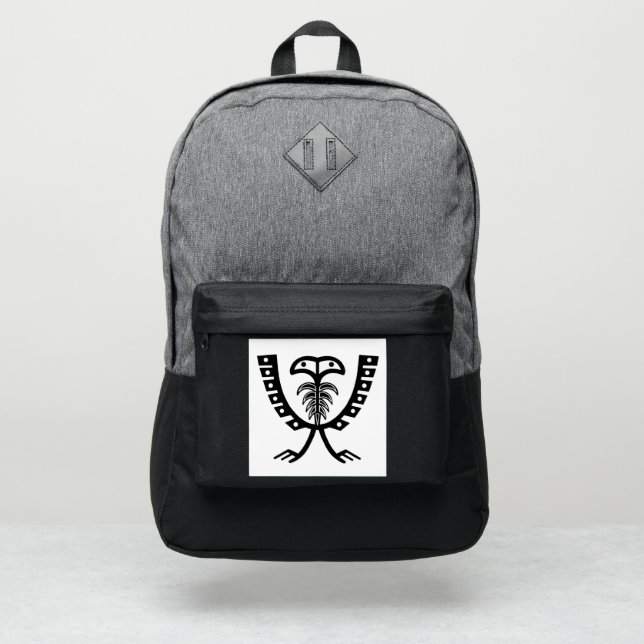 Two Headed Black Eagle Port Authority® Backpack (Front)