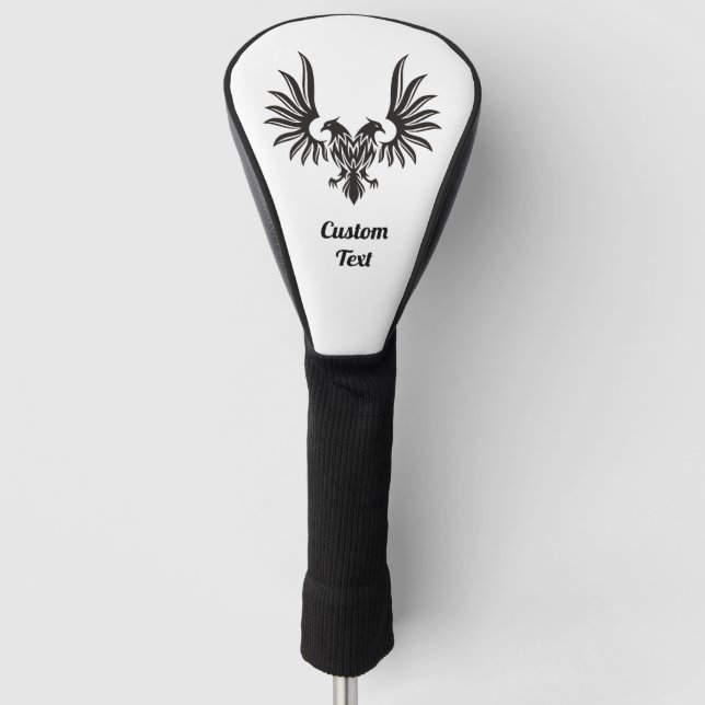 Two Headed Eagle Golf Head Cover (Front)