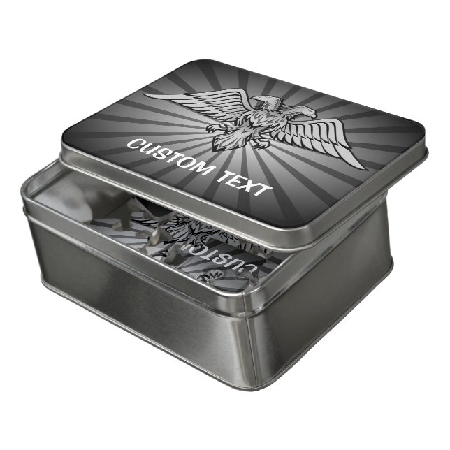 Two headed Eagle Jigsaw Puzzle (Lid Open)
