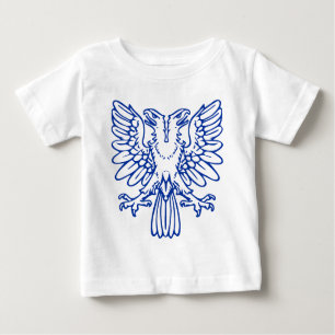 Two Headed Eagle - Navy Blue Baby T-Shirt