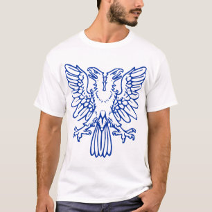 Two Headed Eagle - Navy Blue T-Shirt