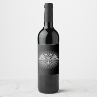 Two headed eagle wine label
