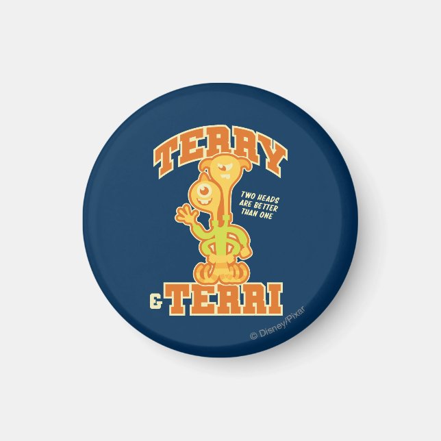 Two Heads are Better than One Magnet (Front)