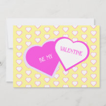 Two Hearts As One Valentine's Holiday Card