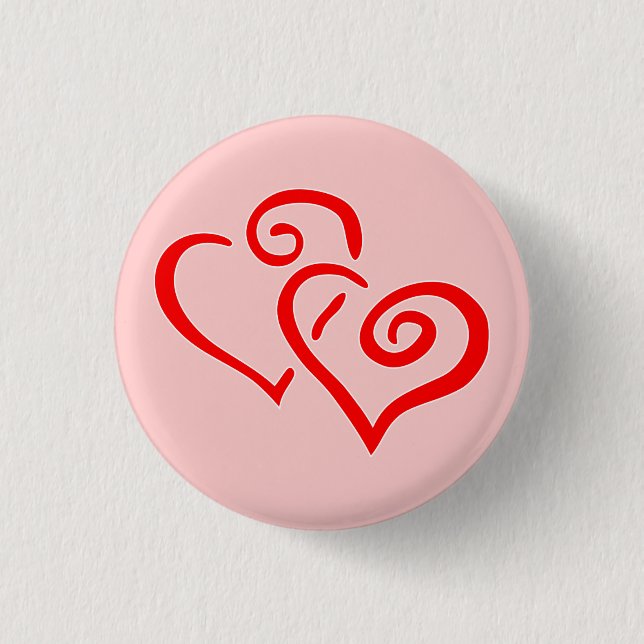 Two Hearts Button (Front)
