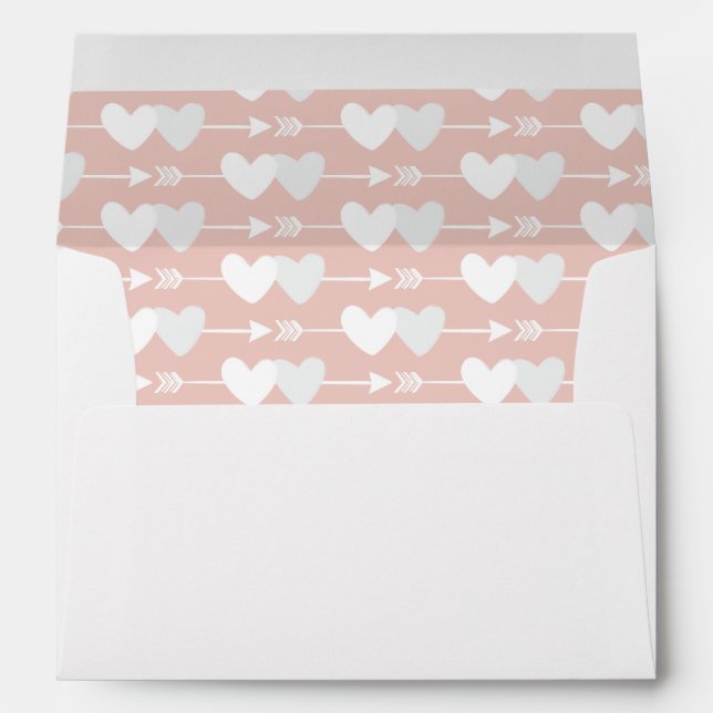 Two Hearts Envelope (Back (Bottom))