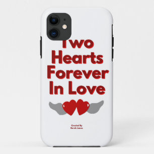 Two Hearts Forever In Love Apple iPhone 5/5S Case