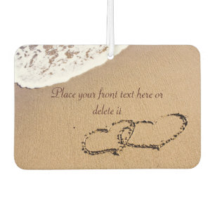 Two Hearts In The Sand Air Freshener