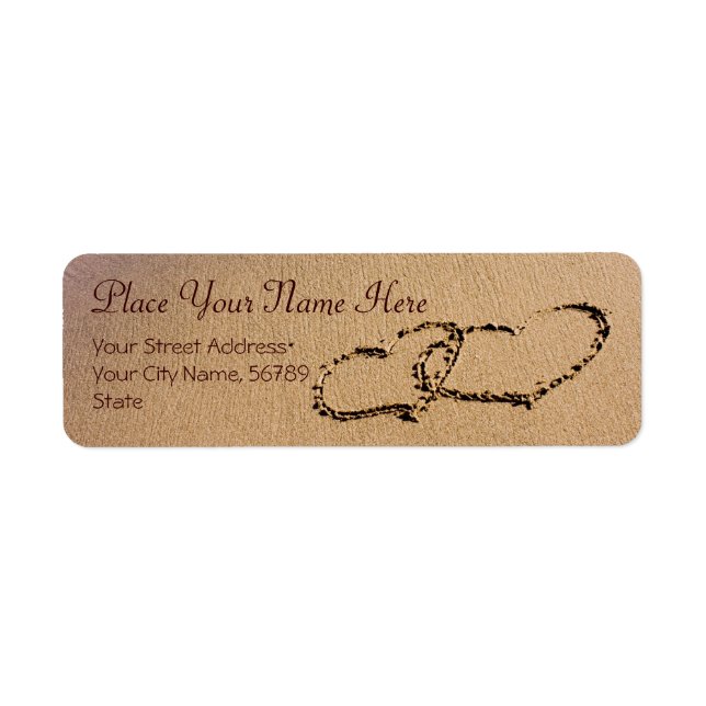 Two Hearts In The Sand Label (Front)
