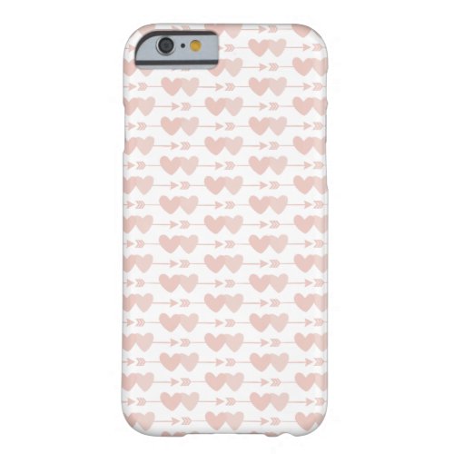 Two Hearts iPhone Case white