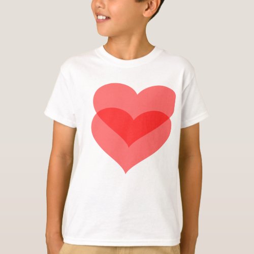 two hearts joined together T_Shirt