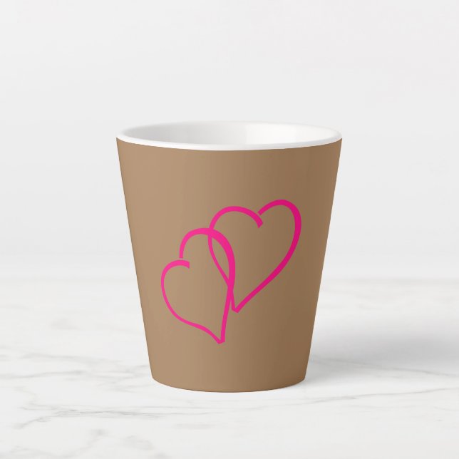 Two hearts Latte Mug (Front)