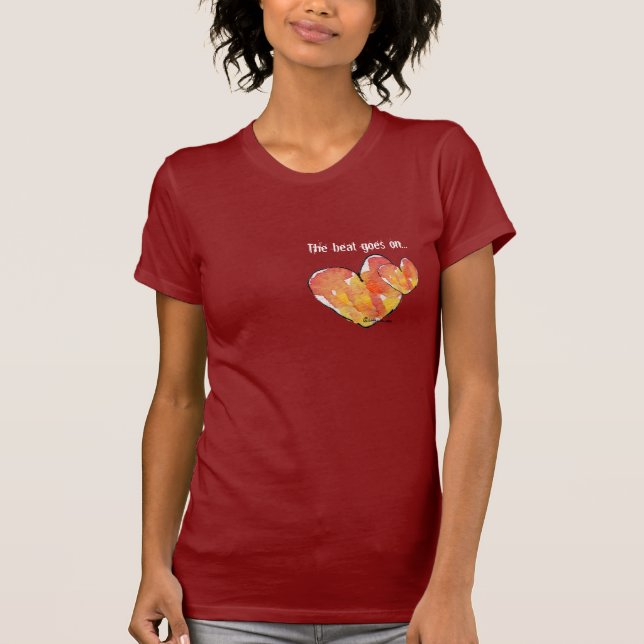 Two Hearts Love T-shirt (Front)