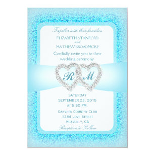 two hearts wedding invitations zazzle