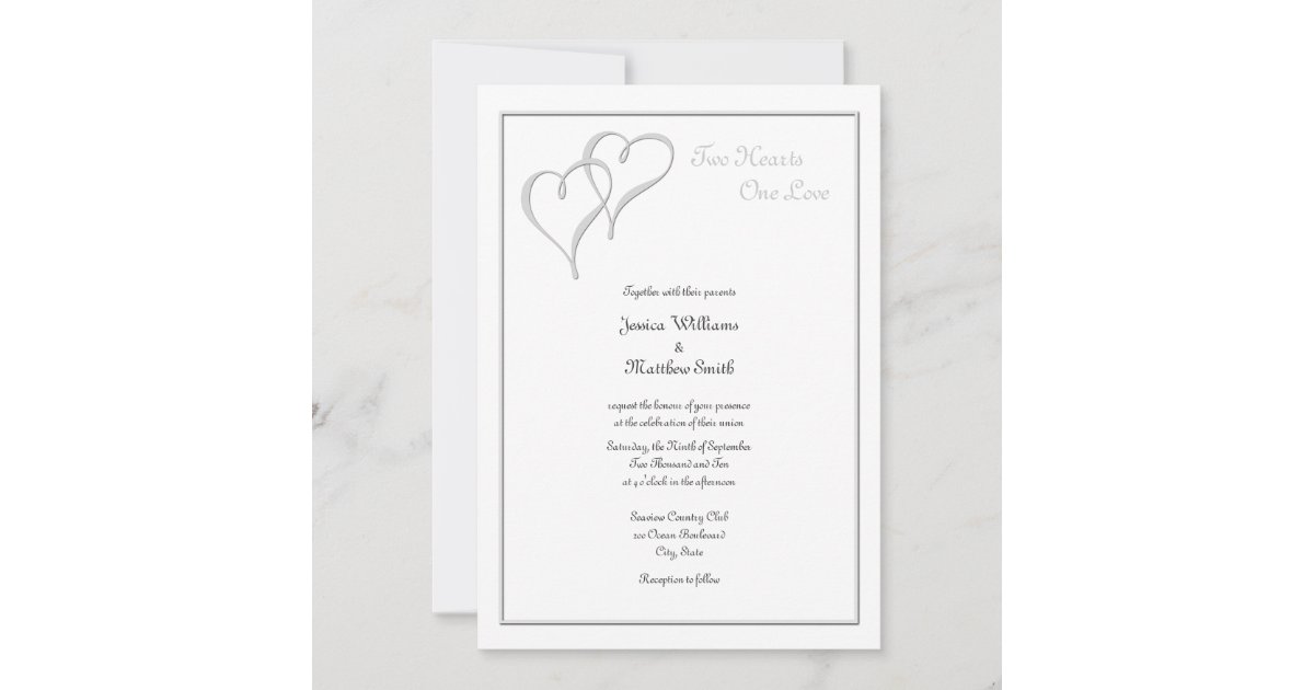 Destination Wedding Invitation Two Countries One Love 